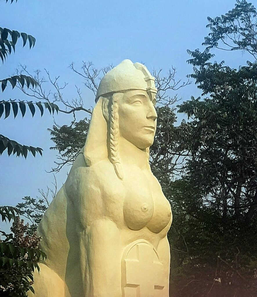 Sphinx cimetière Tachkent