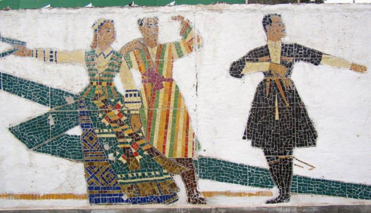 Mosaïques Tadjikistan
