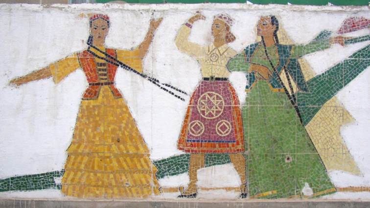 Mosaïque Tadjikistan