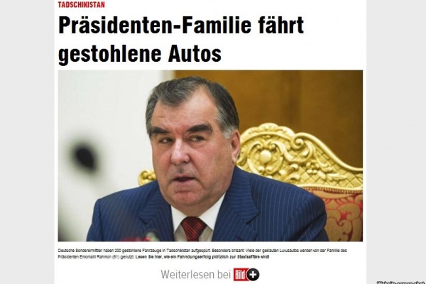 Titre du journal allemand Bild