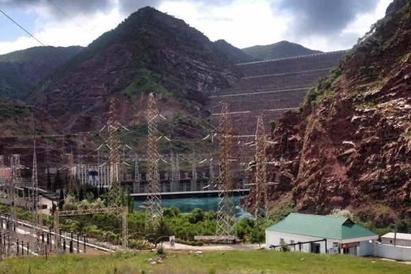 Le barrage de Nourek au Tadjikistan