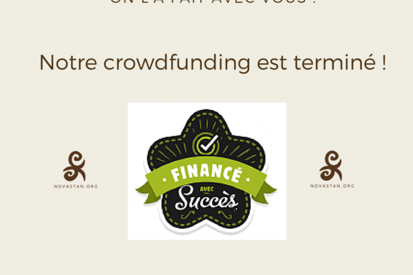 Crowdfunding Novastan terminé succès Ulule